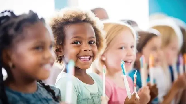 Risas para dientes pequeños: ¡Abordar las ferias dentales infantiles con humor!